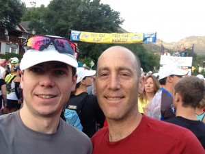 Bill and Mike at the start